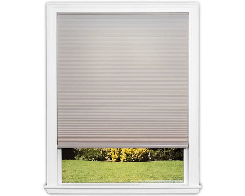 Redi Shade No Tools Easy Lift Trim-at-Home Cordless Cellular Light Filtering Fabric Shade Natural, 36" W x 64" L, (Fits windows 19"- 36") - Image 1